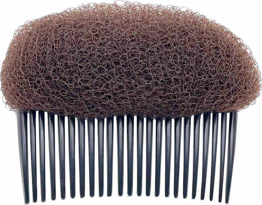 Knotenpolster mit Kamm 6x11cm braun