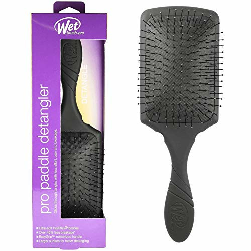 Wet Brush Pro Paddle Detangler Black