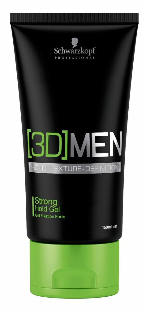 3D MEN Strong Hold Gel 150ml