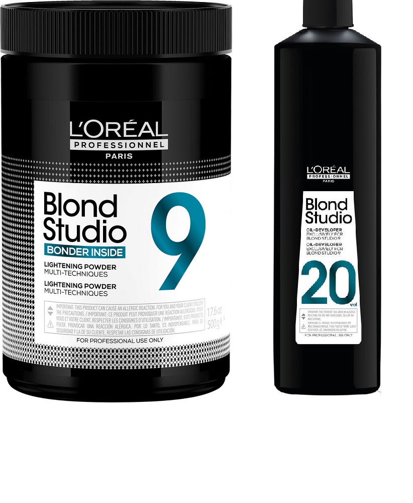 Blond Studio 9 Bo.Ins.500g+Develop.6% 1L