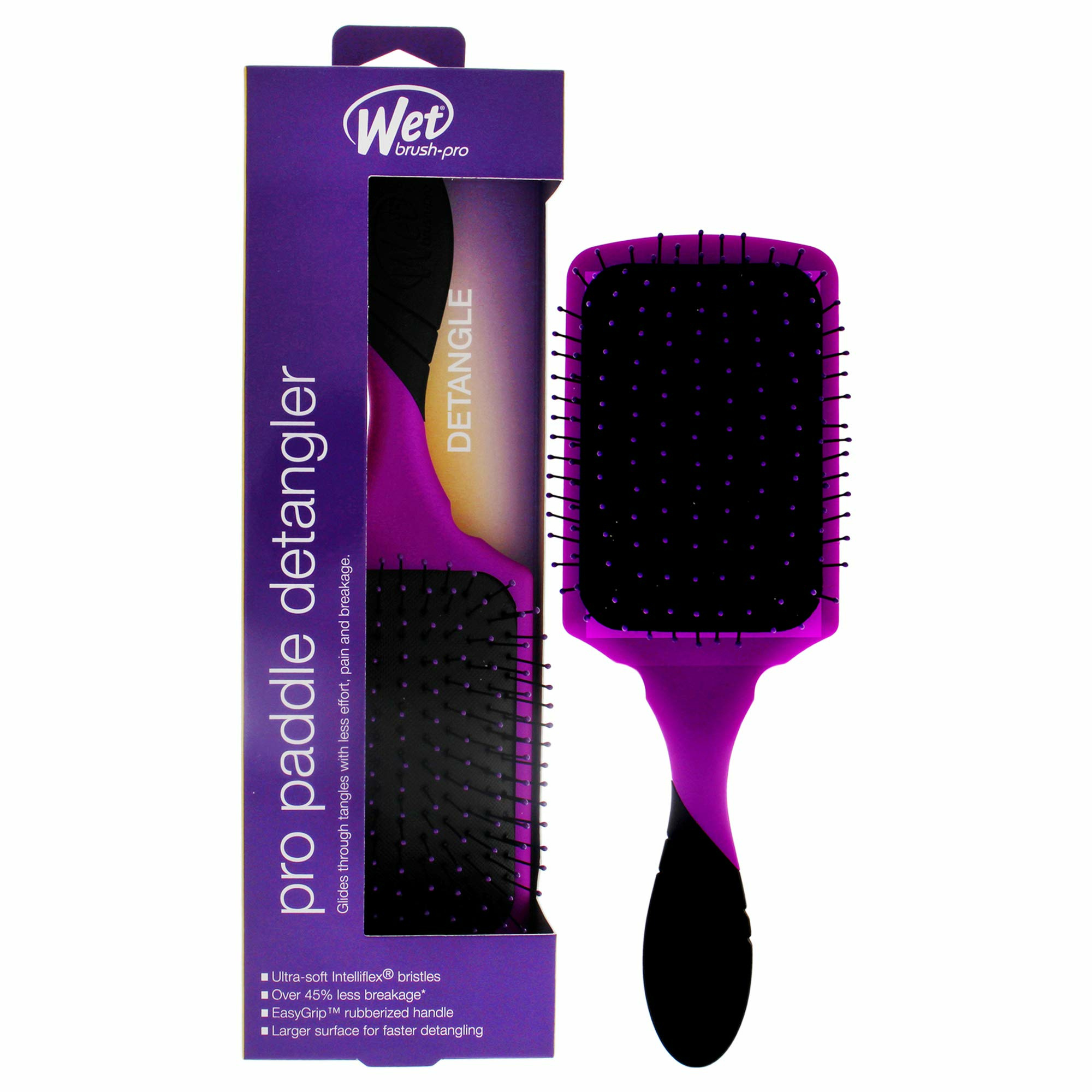 Wet Brush Pro Paddle Detangler Purple