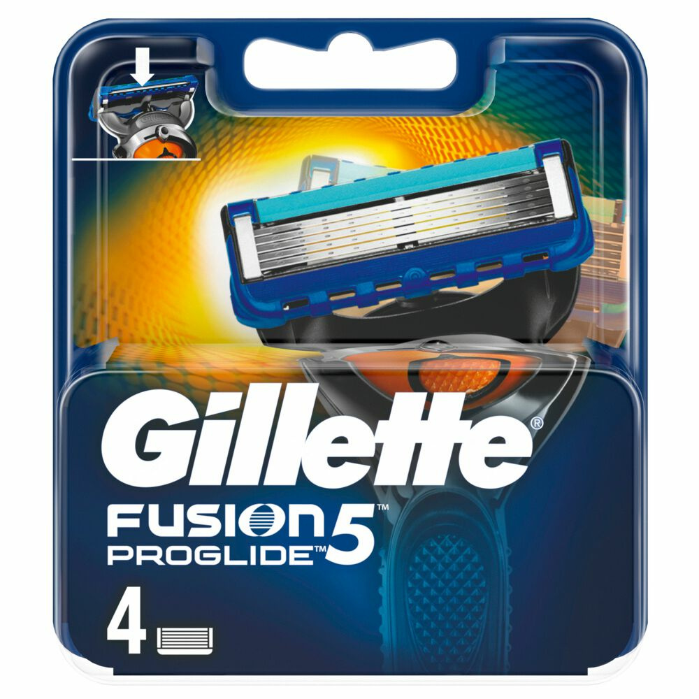 Gillette Fusion Proglide 4er Klingen