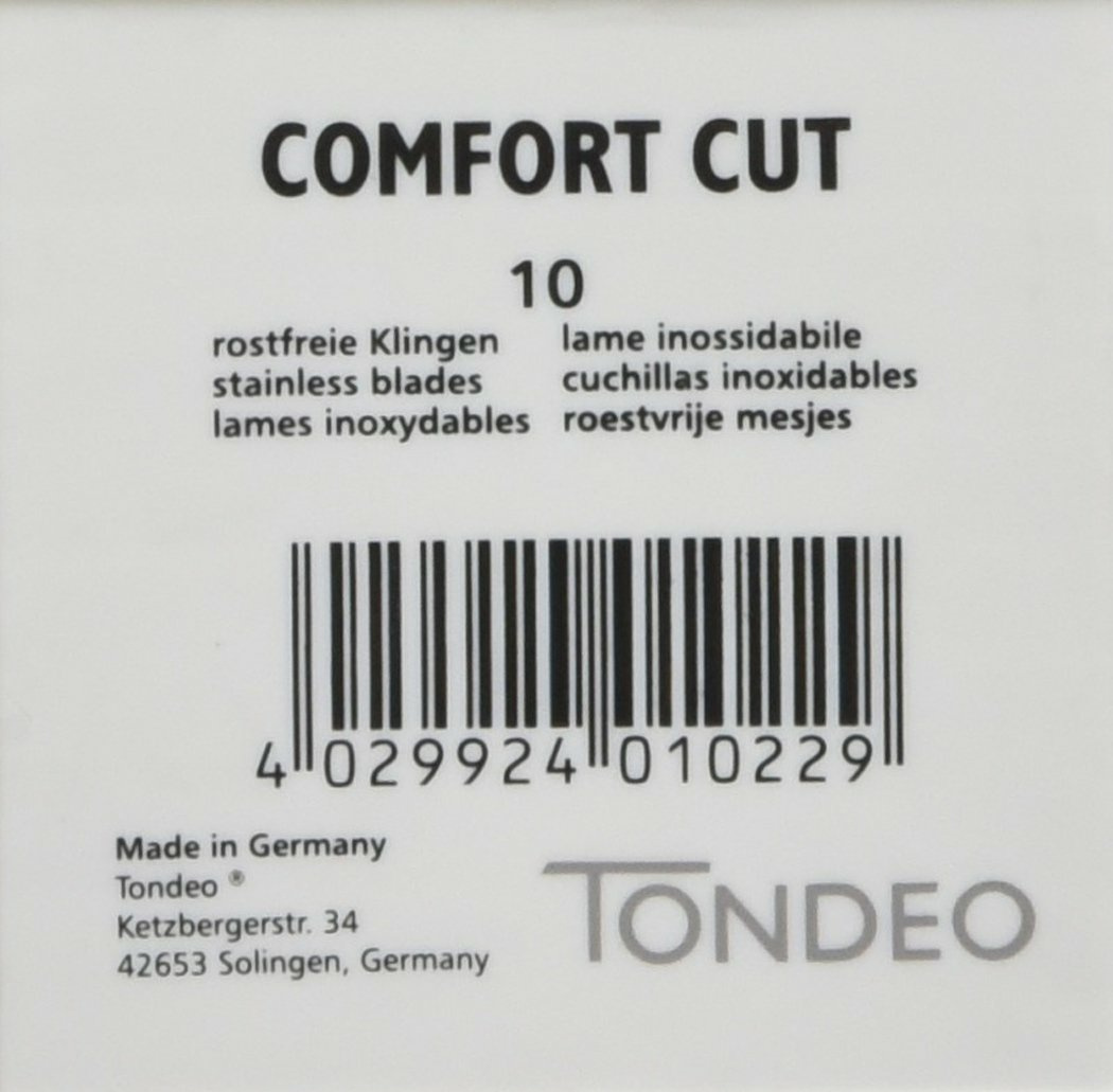 Tondeo Comfort Cut 10erKlingen