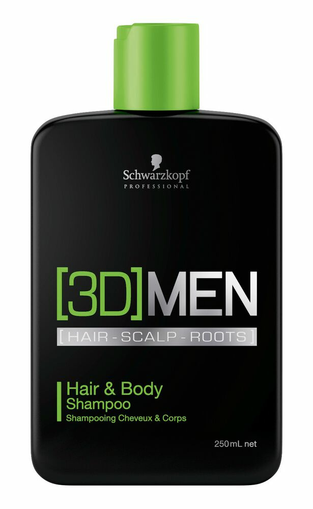 3D MEN Hair&Body Shampoo 250ml